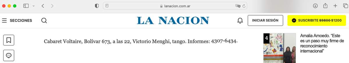La Nacion Menghi