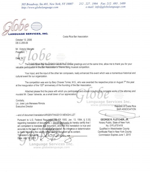 Abogados Costa Rica · Ge Services Inc