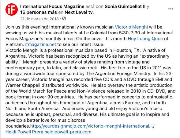 Le Colonial · International Focus Magazine Esta╠Ü Con Sonia Guimbellot Il Y
