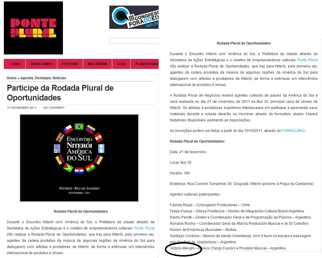 Niteroi · Participe Da Rodada Plural De