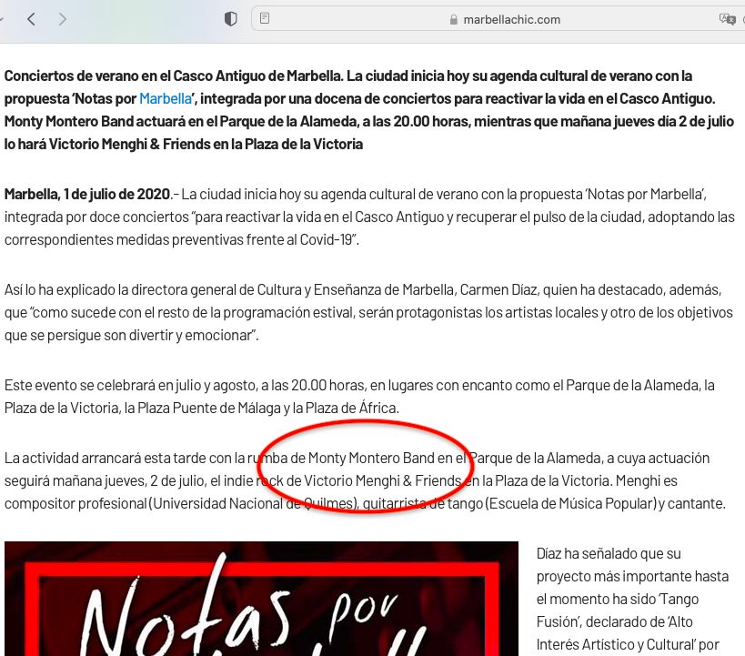 Prensa Espan╠Âa · Marbella Chic