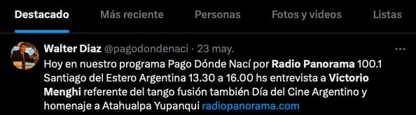 Radio Panorama · Radio Panorama